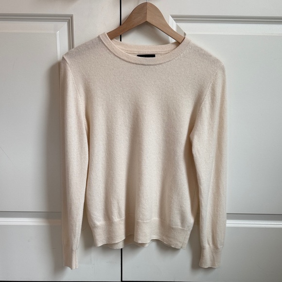 Quince Sweaters - Ivory 100% Cashmere Sweater